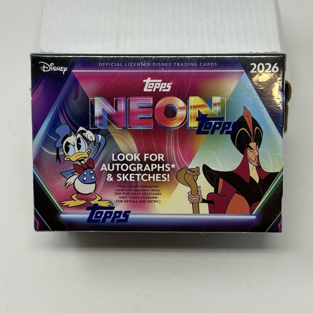 2026 Topps Disney Neon Blaster Box..